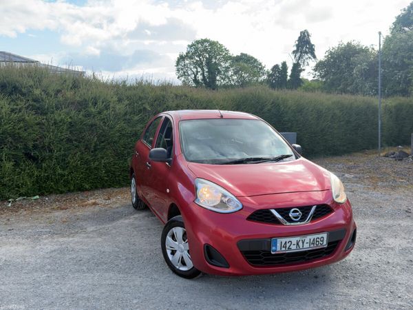 Nissan Micra Hatchback, Petrol, 2014, Red