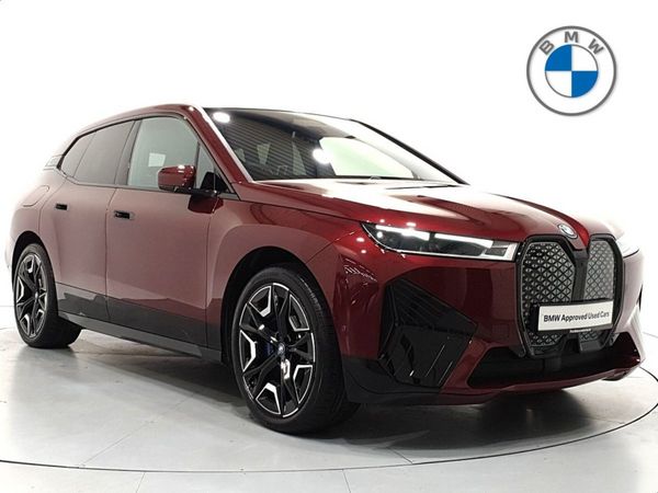 BMW iX SUV, Electric, 2022, Red