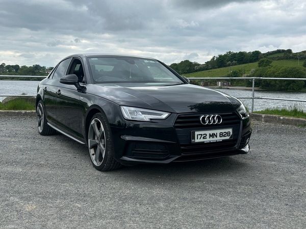 Audi A4 Saloon, Diesel, 2017, Black