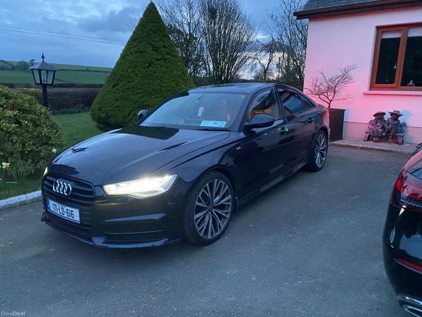 Audi A6 Saloon, Diesel, 2017, Blue