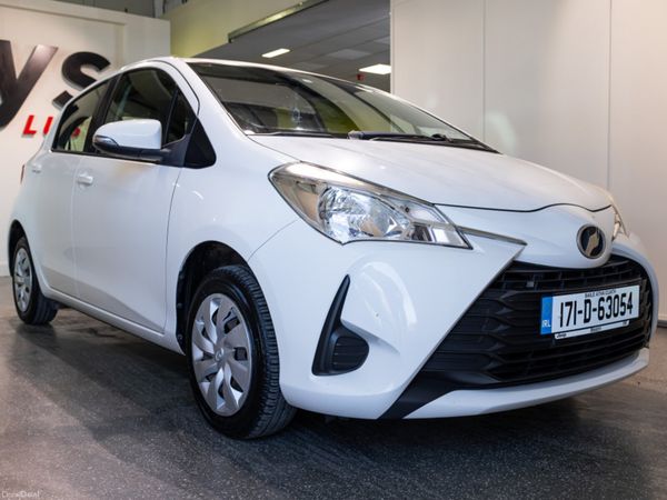 Toyota Vitz Hatchback, Petrol, 2017, White