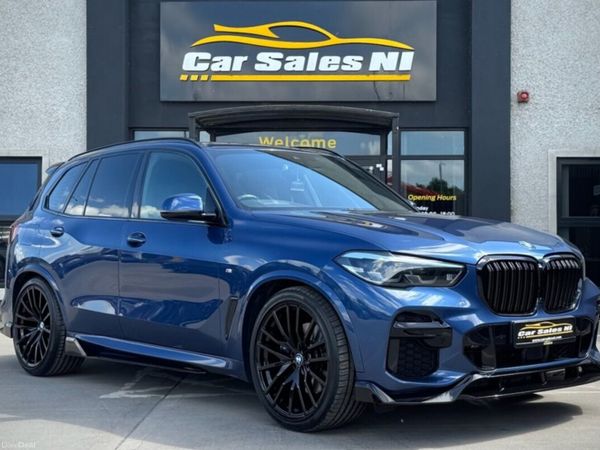 BMW X5 SUV, Diesel Hybrid, 2021, Blue