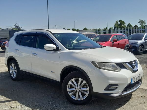Nissan X-Trail SUV, Petrol Hybrid, 2017, White