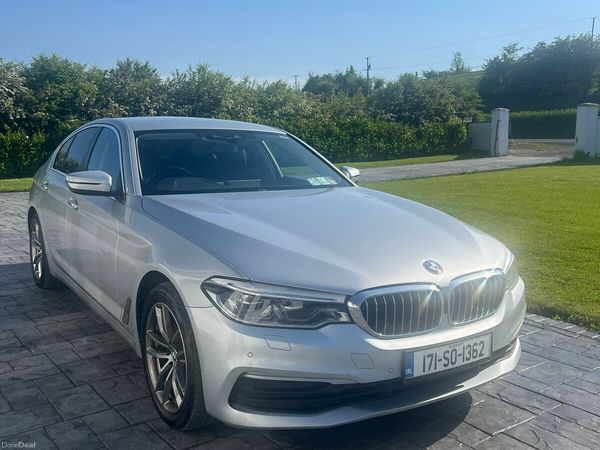 BMW 5-Series Saloon, Diesel, 2017, Silver