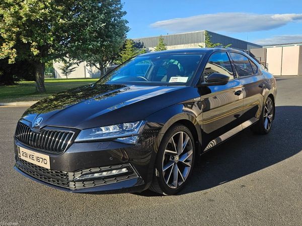 Skoda Superb Saloon, Petrol, 2023, Black