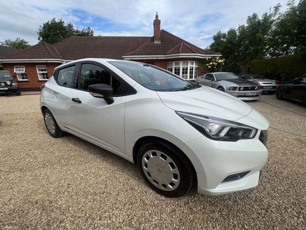 Nissan Micra Hatchback, Petrol, 2018, White