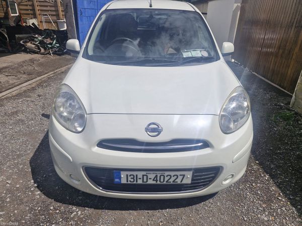 Nissan March Hatchback, Petrol, 2013, White
