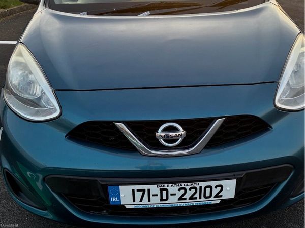 Nissan Micra Hatchback, Petrol, 2017, Blue