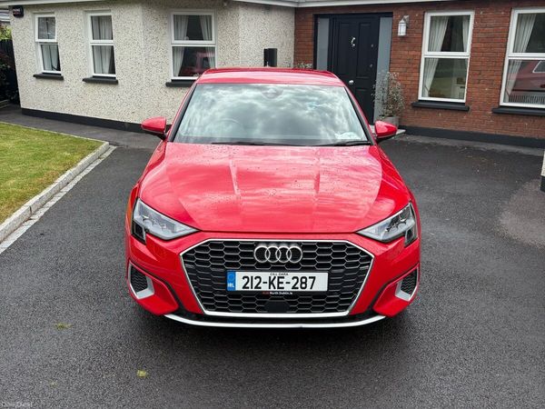 Audi A3 Hatchback, Petrol, 2021, Red
