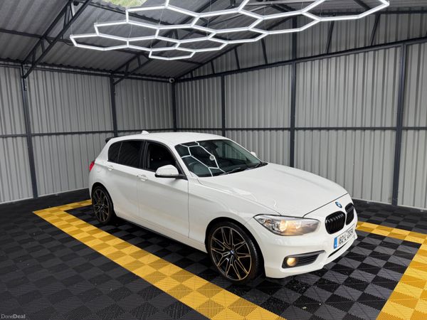 BMW 1-Series Hatchback, Diesel, 2018, White