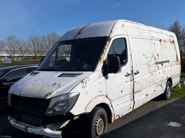 Mercedes-Benz Sprinter Van, Diesel, 2014, White