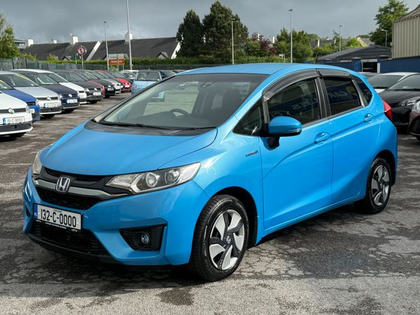Honda Fit Hatchback, Petrol Hybrid, 2013, Blue