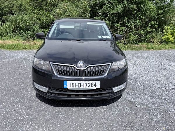 Skoda Rapid Hatchback, Diesel, 2015, Black