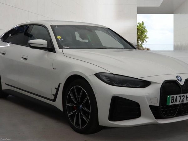 BMW i4 Hatchback, Electric, 2022, White