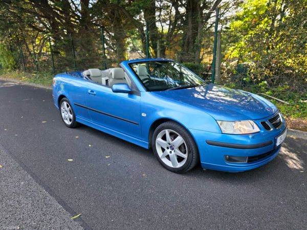Saab 9-3 Convertible, Petrol, 2008, Blue