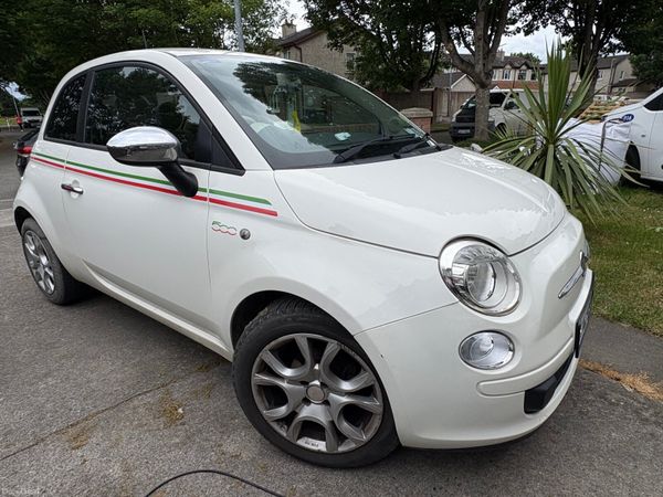 Fiat 500 Hatchback, Petrol, 2014, White