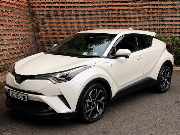 Toyota C-HR Hatchback, Petrol Hybrid, 2018, White