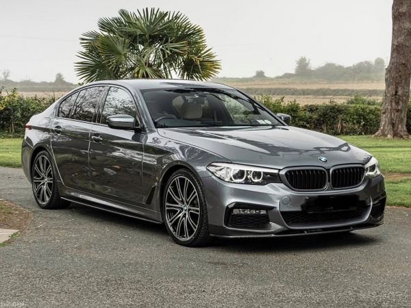 BMW 5-Series Saloon, Diesel, 2017, Blue