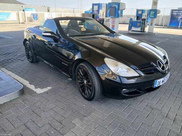 Mercedes-Benz SLK Convertible, Petrol, 2006, Black
