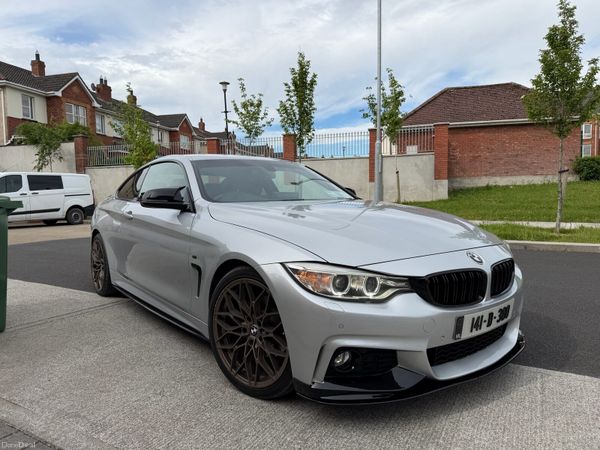 BMW 4-Series Coupe, Diesel, 2014, Silver