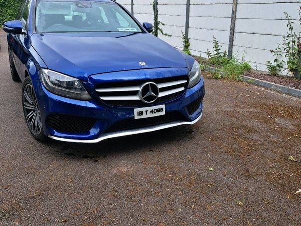 Mercedes-Benz C-Class Saloon, Diesel, 2018, Blue