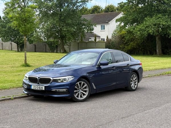 BMW 5-Series Saloon, Diesel, 2017, Blue