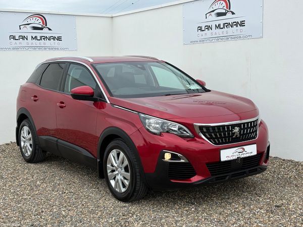 Peugeot 3008 MPV, Diesel, 2018, Red