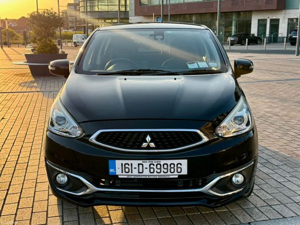 Mitsubishi Mirage Hatchback, Petrol, 2016, Black