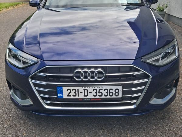 Audi A4 Saloon, Diesel, 2023, Blue