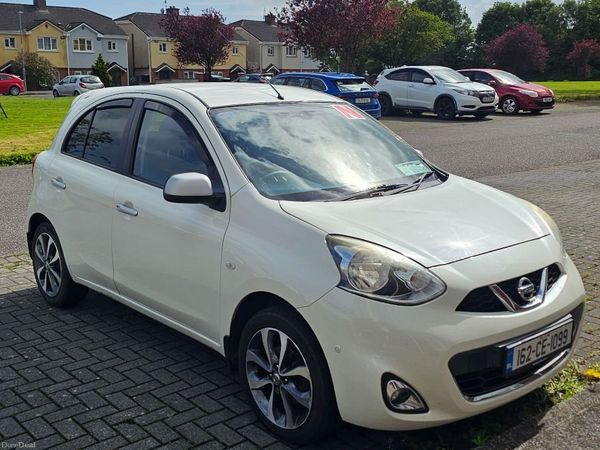 Nissan Micra Hatchback, Petrol, 2016, White