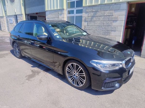 BMW 5-Series Estate, Diesel, 2017, Black
