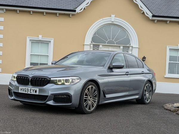 BMW 5-Series Saloon, Diesel, 2019, Blue