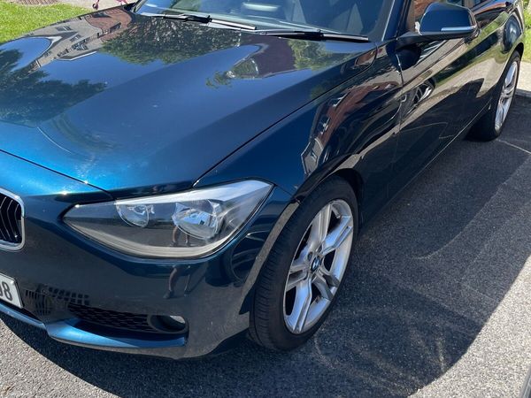 BMW 1-Series Hatchback, Diesel, 2015, Blue