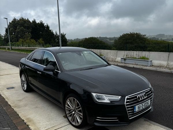 Audi A4 Saloon, Diesel, 2016, Black