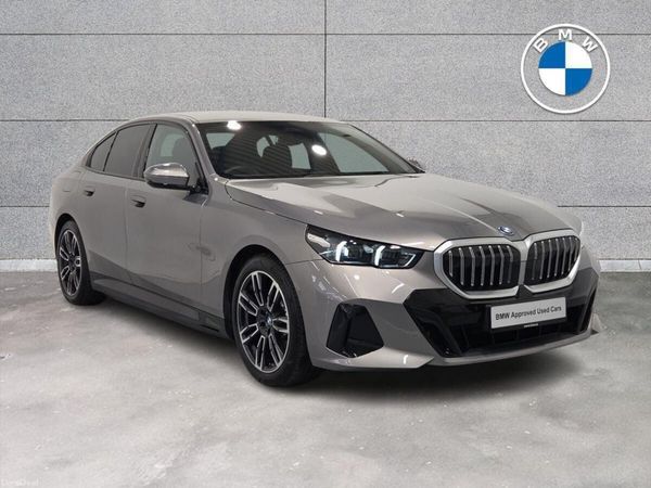 BMW 5-Series Saloon, Petrol Plug-in Hybrid, 2025, Grey
