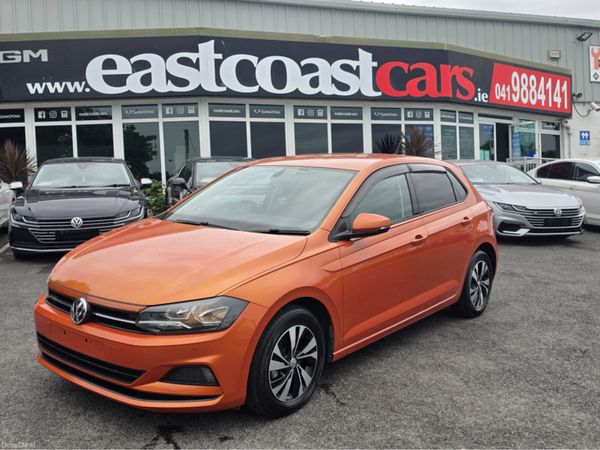 Volkswagen Polo Hatchback, Petrol, 2018, Orange