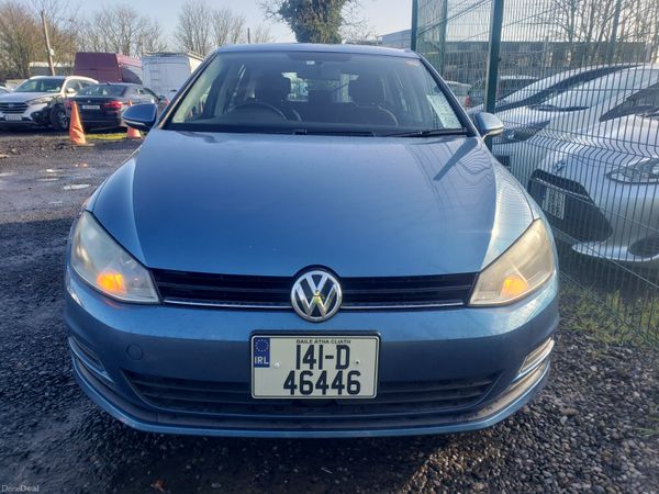 Volkswagen Golf Hatchback, Petrol, 2014, Blue