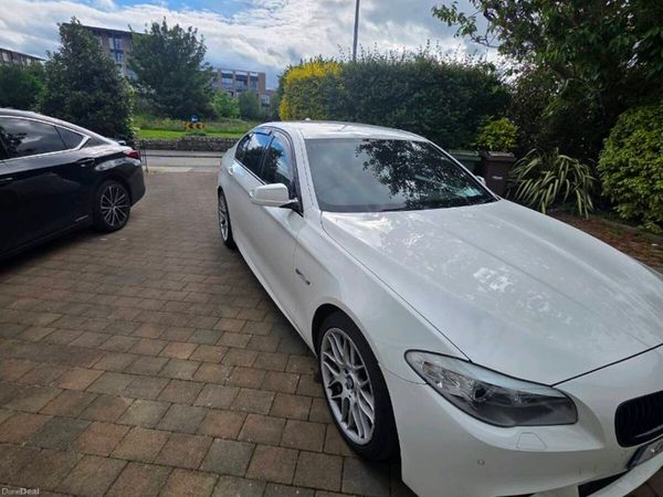 BMW 5-Series Saloon, Diesel, 2013, White
