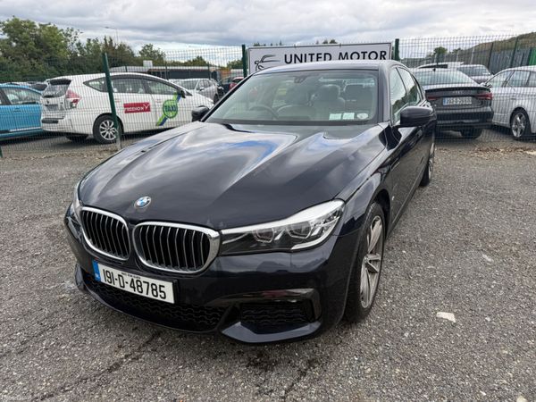 BMW 7-Series Saloon, Petrol Plug-in Hybrid, 2019, Black