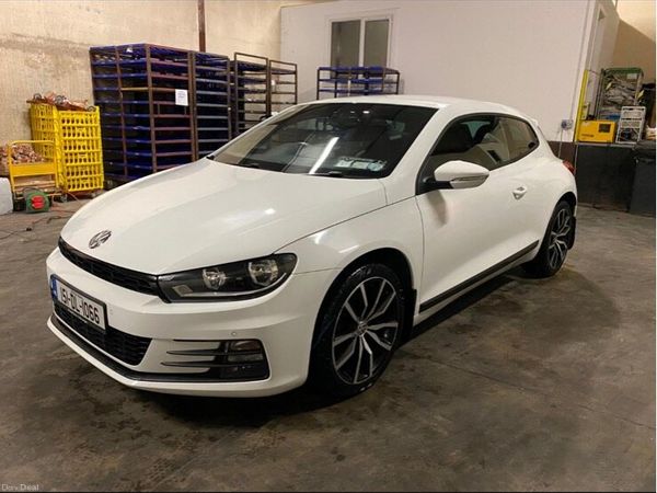Volkswagen Scirocco Coupe, Diesel, 2015, White
