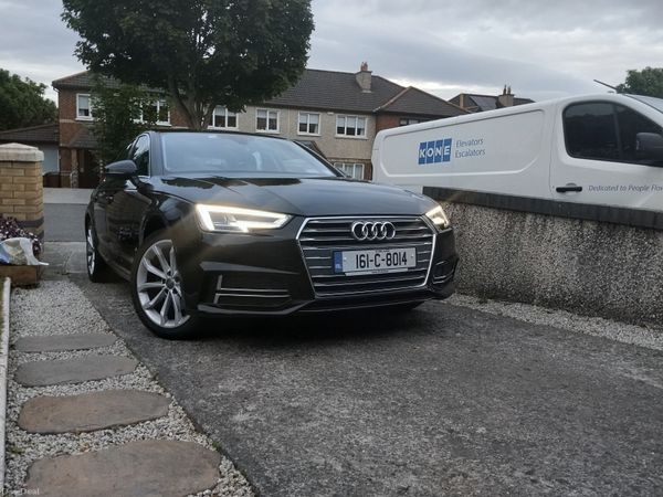Audi A4 Saloon, Petrol, 2016, Black