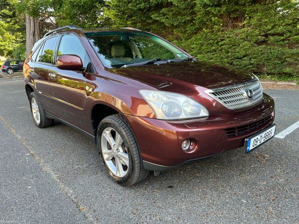 Lexus RX SUV, Petrol Hybrid, 2009, Red