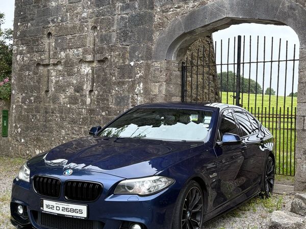 BMW 5-Series Saloon, Diesel, 2016, Blue
