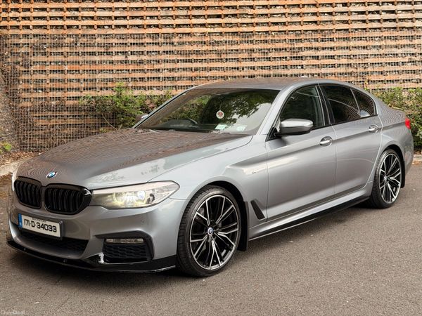 BMW 5-Series Saloon, Diesel, 2017, Grey