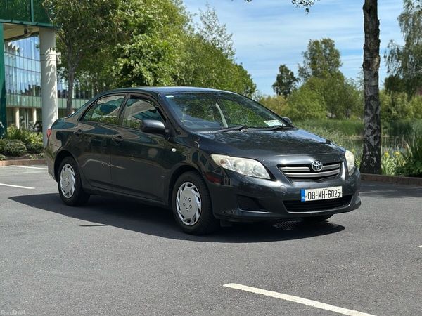 Toyota Corolla Saloon, Petrol, 2008, Black