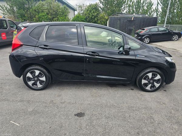 Honda Fit Hatchback, Petrol Hybrid, 2016, Black