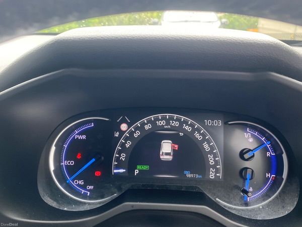 Toyota RAV4 SUV, Petrol Hybrid, 2019, Black