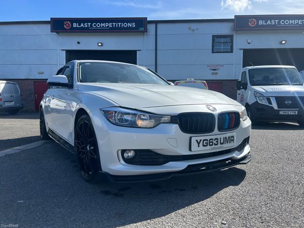BMW 3-Series Saloon, Diesel, 2013, White