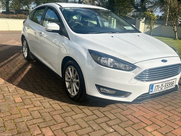 Ford Focus Hatchback, Petrol, 2017, White