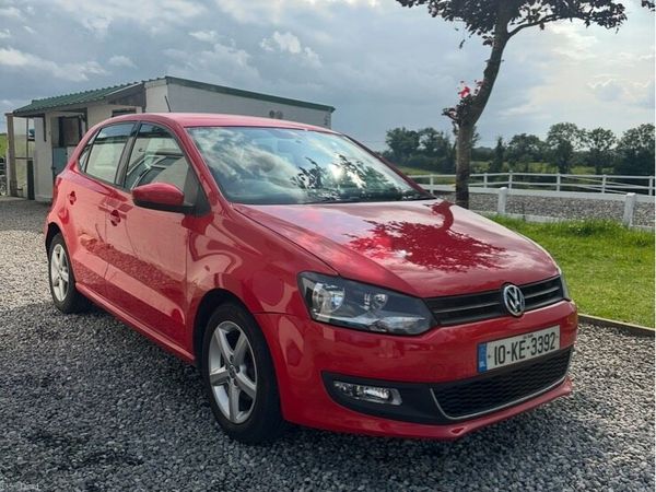 Volkswagen Polo Hatchback, Diesel, 2010, Red